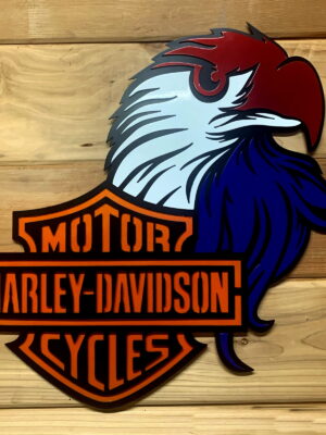 Harley Davidson - Eagle Wall Art